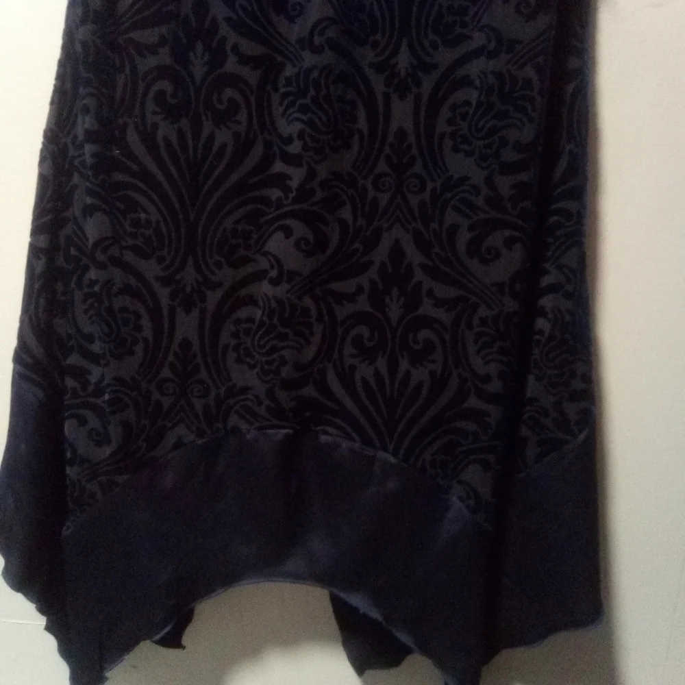 LUXOLOGY ladies blue hi-low dress. Size 14W.  NWT - Picture 4 of 11